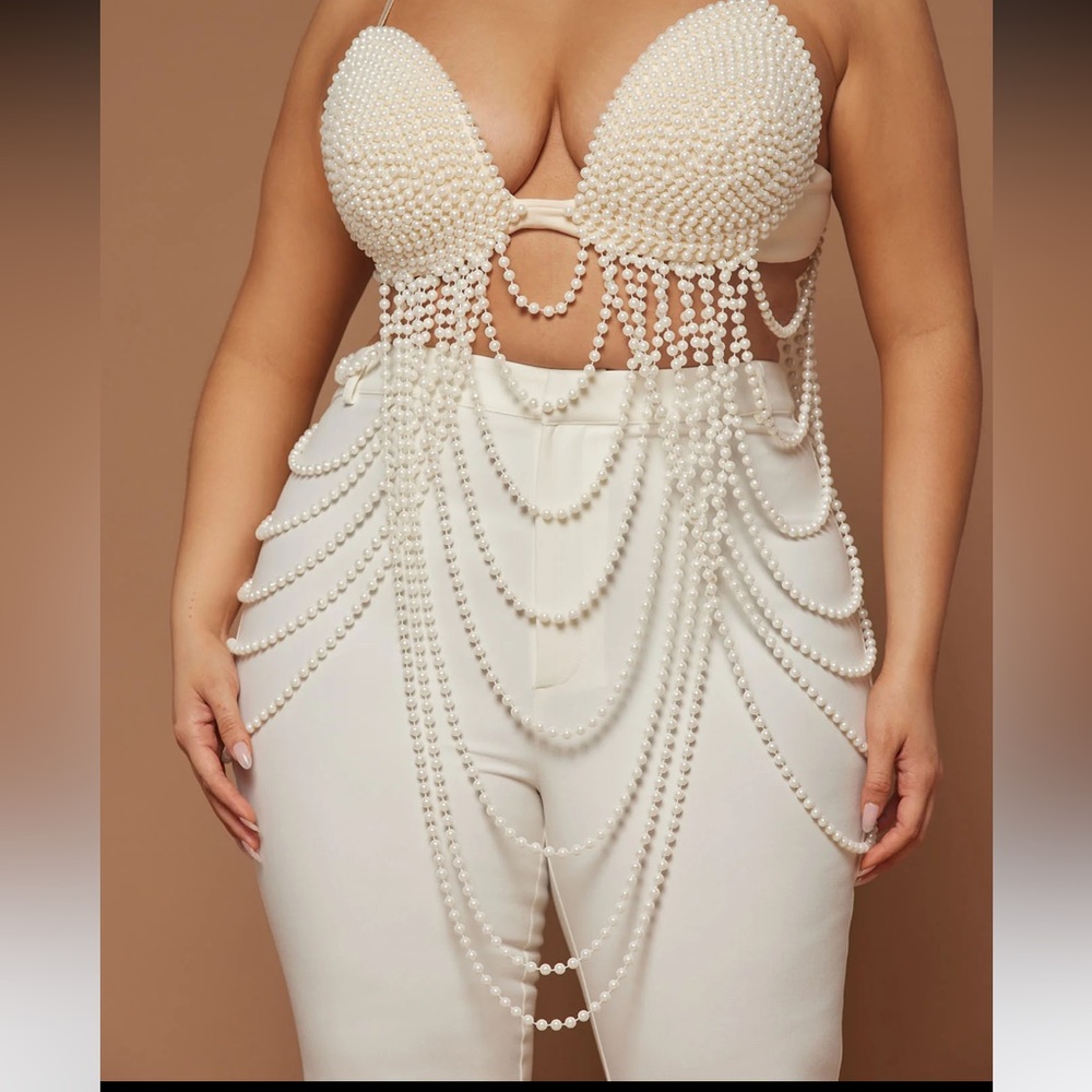 Pearl Bra Top!
